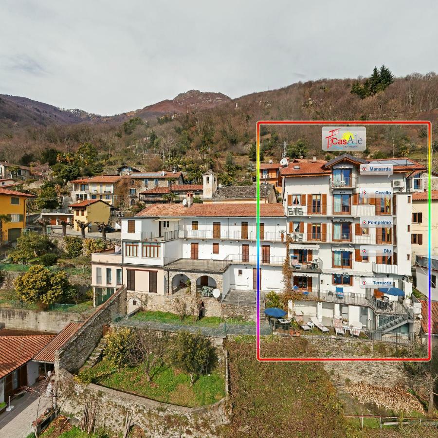 Casale Fe-Wo - Appartamenti Con Vista Lago Cannero Riviera Exterior photo